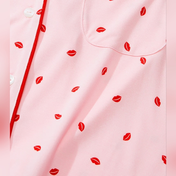 Victoria's Secret PRUCE IS FIRM Top XL Bottoms XXL in Pink Print Brand New💎 - Picture 6 of 8